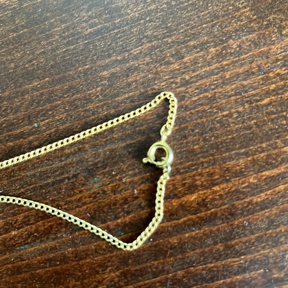 Seashell Necklace with Goldtone 16” Chain NWOT - Picture 4 of 6